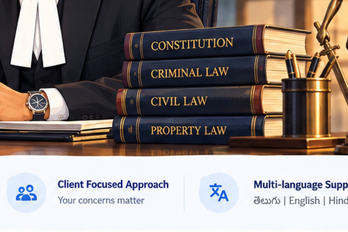 Criminal law illustration