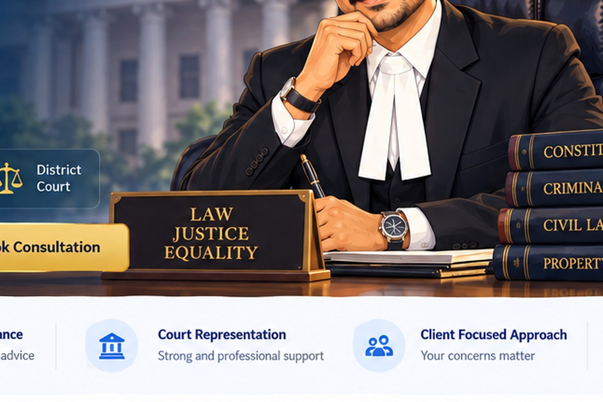 Legal consultation illustration